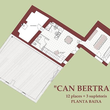 Can Bertran Fornells de la Montaña Buitenkant foto